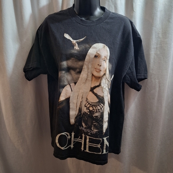 Cher large band tee size large - Picture 1 of 5